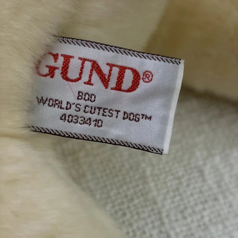 Gund Boo The World's Cutest‎ Dog Pomeranian Laying Down 14